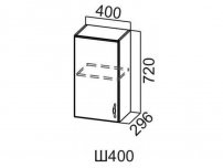 Шкаф навесной 400 Ш400-720 720х400х296мм Прованс
